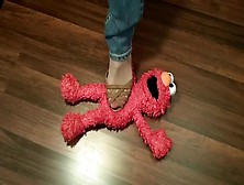 Elmo Loves Brown Sandals