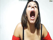 Latina Tongue Fetish Porn
