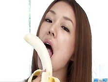 Cute,  Serina Hayakawa,  Starts Throating Cock In Pov - More At Javhd. Net