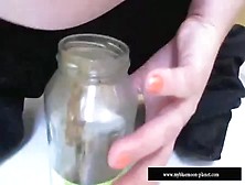 Poop In Bottle