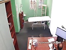 Natural Busty Patient Bangs Doctor