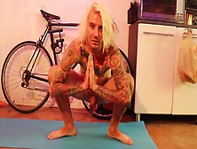 Yoga Jerk Off Part 2: Cumming In Tree Pose (Quarantine Yoga)