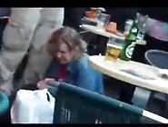 Drunk Lady Peeing In Front Of Everybody