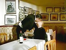 Waiter Joins Pair For Double Penetration With His Wife