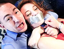 Bound Gagged Naked Woman Fucked Twisted And Taken