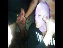 Masked Babe Sucks