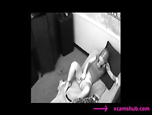 A Pair Of Lovers Caught By Security Camera In Office