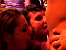 Hot Cuties Get Fully Silly And Nude At Hardcore Party