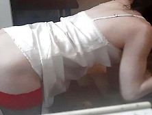 Sissy Trap Have Sex In The Kitchen