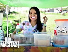 Curvy Chick Sara Restrepo Ravaged Good In Hot Pickup & Fuck - Carne Del Mercado