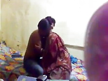 Indian Aunty Played With Young Boy