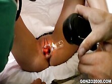 Gynecologists Looking Inside My Snatch With Vaginal Speculum At Gonzo2000