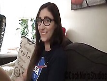 Nerdy Little Step Sister Blackmailed Into Sex For Travel To Spacecamp Preview - Addy Shepherd