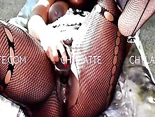 Turned On Butt Maid Cleans And Then Ejaculates Inside Your Bedroom Into Fishnet Pantyhose African Squirter Intense Orgasm Bushy