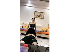 Chinese Sm Queen Facesitting Human Furniture Slave