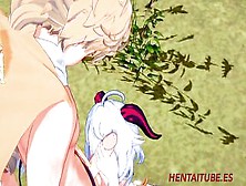 Genshin Impact Animated - Ganyu Oral Sex To Aether