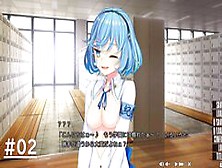 【エロゲー ぬきたしプレイ動画2】おっぱい丸出し！？変態風紀委員巨乳登場！(ボイスロイド実況 抜きゲーみたいな島に住んでる貧乳は どうすりゃいいですか?)