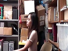 Lp Officer Catches A Small Asian Thief And Fucks Her