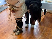 Two Chinese Girls Tried Bondage