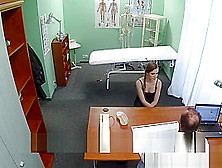 Euro Patient Creampied By Her Horny Doctor And Filmed By A Hi