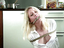 British Gal Roped In Her Home...