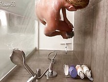 Shower Webcam Washing Myself