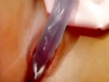 Creamy Squirting And Multiple Orgasms Rides My Sex Toy