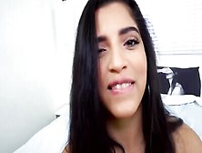 Although She Was Shy At The Beginning,  Latina Girl Quickly Turned Into A Sex-Craving Minx