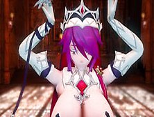 Mmd Genshin Impact Rosaria Full Of Milk Erotic 3D Hentai