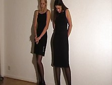 Linda And Sophie Caned