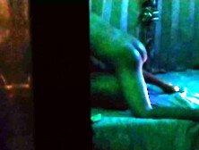 Mini Party Of Cheating Slutty Wife Fucking With Young Boy And Cuckold Filming From Outside The Room