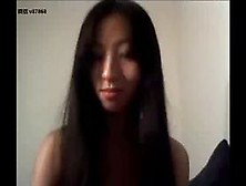 Cute Teen Amateur Asian Girl Masturbate On Webcam