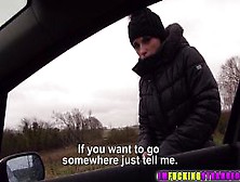 French Hitchhiker Nikita Gets Fucked