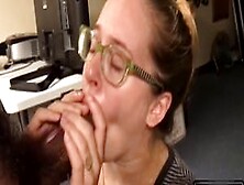 Horny Amateur Wife Puts Her Mouth To Work On A Black Cock Video