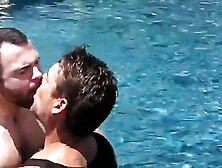 David And Dusty Gay Sex In Pool