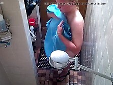 Chubby Teen In Shower