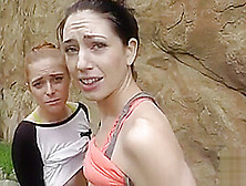 Amazing Hiking Pov Threesome With Penny Pax And Sarah Shevon