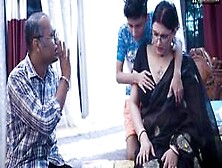 Indian Threesome - Father,  Son And Private Female Teacher Xlx