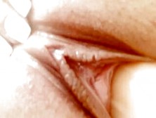 Secretly Rubbing My Clitoris So I Don’T Got Caught! Asmr Close Up Vagina Sounds + Stuffed W/ Big Dildo