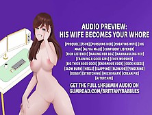 Audio Preview: His Wifey Becomes Your Bitch