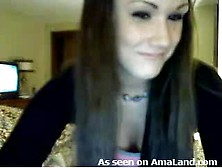 Young And Beautiful On Webcam