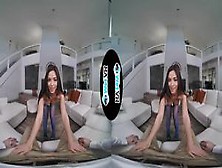 Wetvr Brunette Girl Shows Up For Rough Vr Fuck