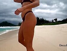 Pawg Teen Getting Rough Fucked By A Stranger In Pussy And Ass To Extreme Squirts On A Public Beach