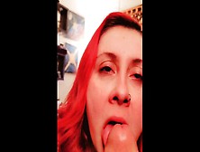 Eros Empress Goth Witch Bj,  Cums On,  Cumplay And Swallow