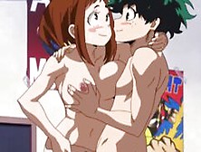 Deku Fucks Uraraka My Hero Academia