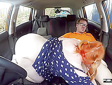 Bigass Strawberry Blonde Throats And Fucks Driving Tutor In Car