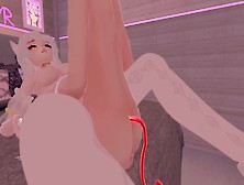 Attractive Angel Gets Teased And Plowed In Virtual Reality ❤️(Erp) Intense Moaning,  Nudity,  Lezzie,  Vrchat