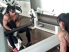 Gilberia Cunha Strong Workout At Gym