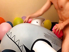 Balloons & Inflatable Pool Toys Banging Orgasm