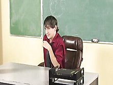 Spencer London Blows His Teacher Andy Kay And Gets Ass-Fucked